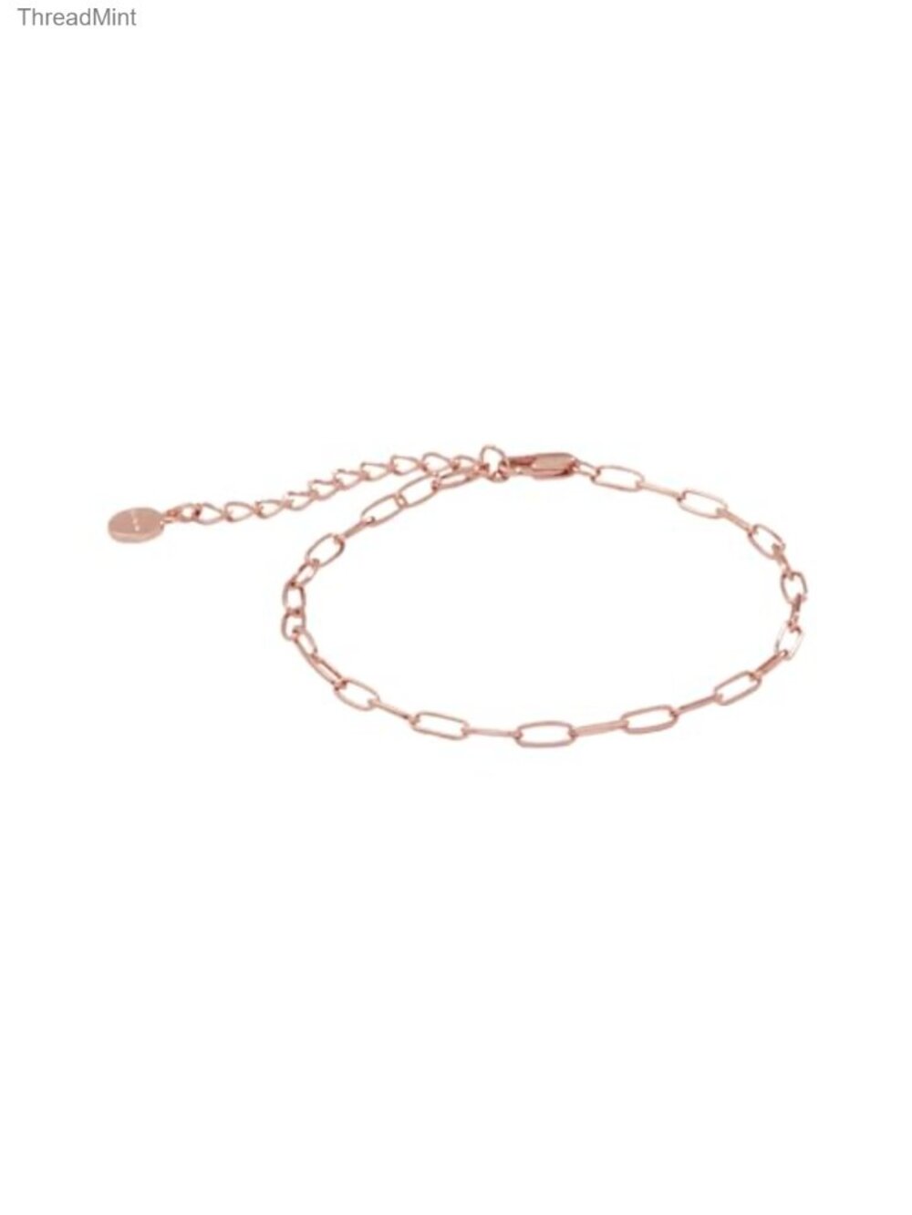 Paperclip Chain Bracelet - Nickel-Free Brass Link Bracelet